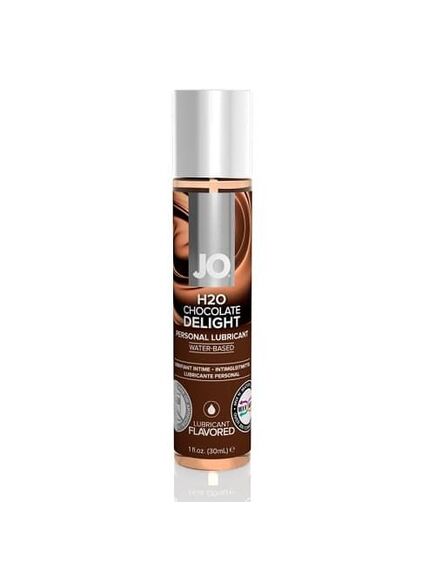 Вкусовой лубрикант Шоколад на водной основе JO Flavored Chocolate Delight, 30мл 