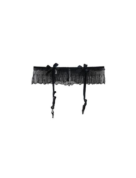 Пояс для чулок "Megia Belt Black" черный 