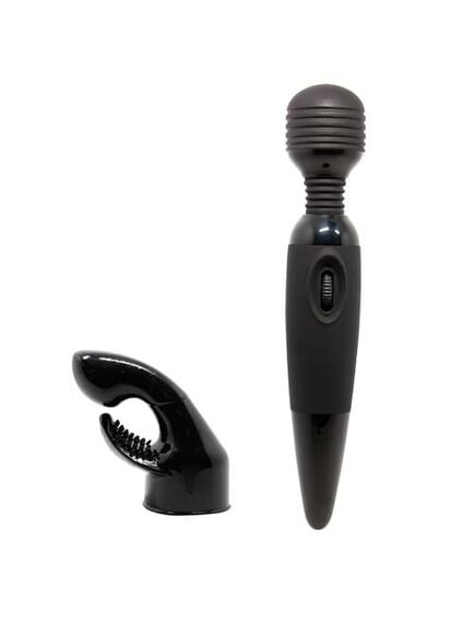 Вибромассажер Sensual Massager для тела со сменной насадкой на головку 