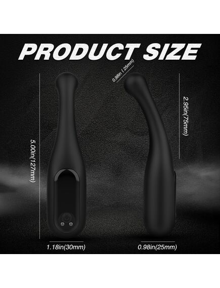 Мини-вибромассажёр Gigi Black , изображение 2