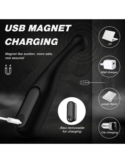 Мини-вибромассажёр Gigi Black , изображение 4