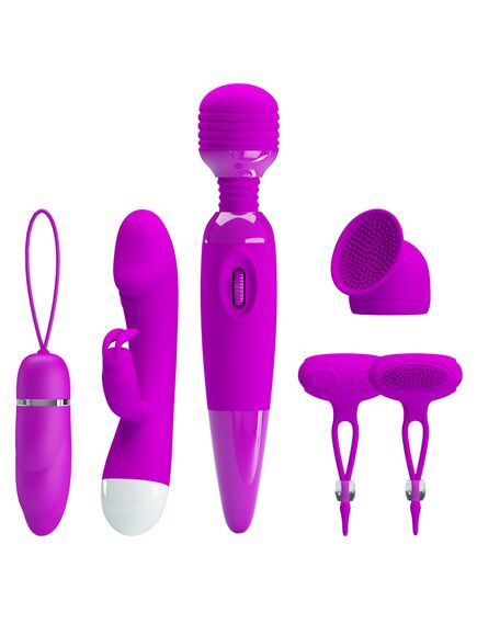 Набор игрушек для пар 5 предметов Purple Desire 