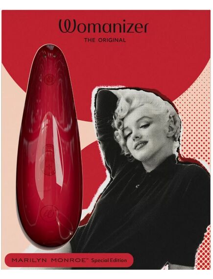 Бесконтактный клиторальный стимулятор Womanizer Marilyn Monroe ярко-красный 