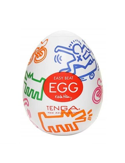 TENGA&Keith Haring Egg Мастурбатор яйцо Street 