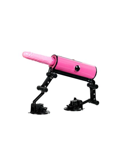 Компактная секс-машина розовая X3 с пультом Д/У 