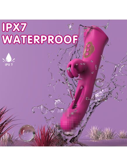 Вибратор "Tease park" для стимуляции точки "G" и клитора с имитацией кунилингуса , изображение 2