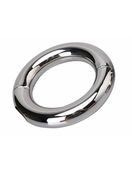 Металлическое эрекционное кольцо с замком 3,9 см 