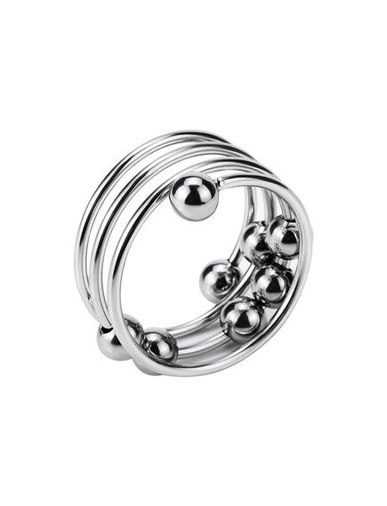 Металлическое эрекционное кольцо 3,5 см 