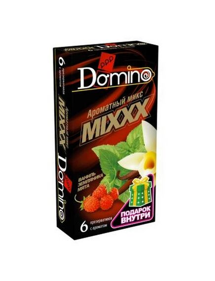 Презервативы ароматизированные Domino Classics Mixxx, 6 шт 
