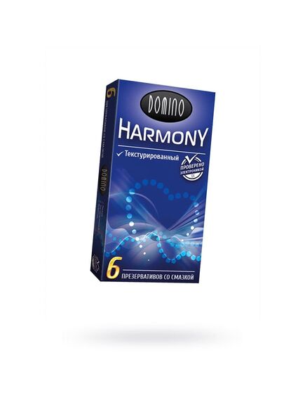 Презервативы "DOMINO" HARMONY Текстуированные 6 штук 