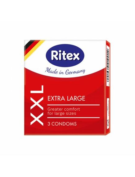 Презервативы увеличенного размера Ritex XXL № 3, 3 шт 