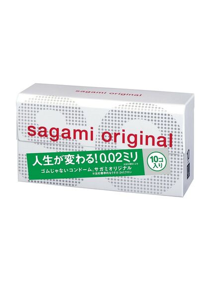 Презервативы полиуретановые Sagami 0.02, 10 шт 