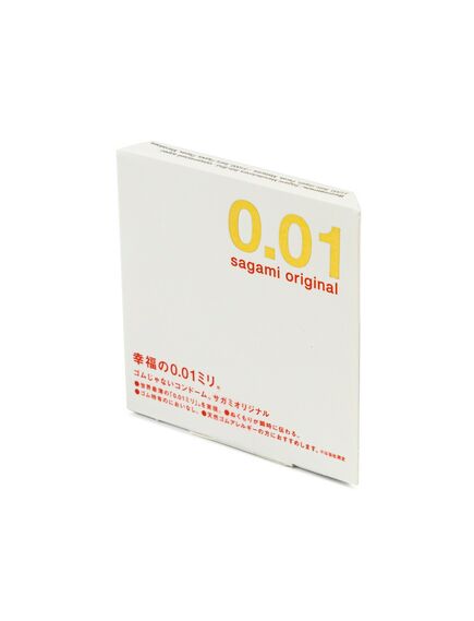 Презервативы полиуретановые Sagami 0.01, 1 шт 