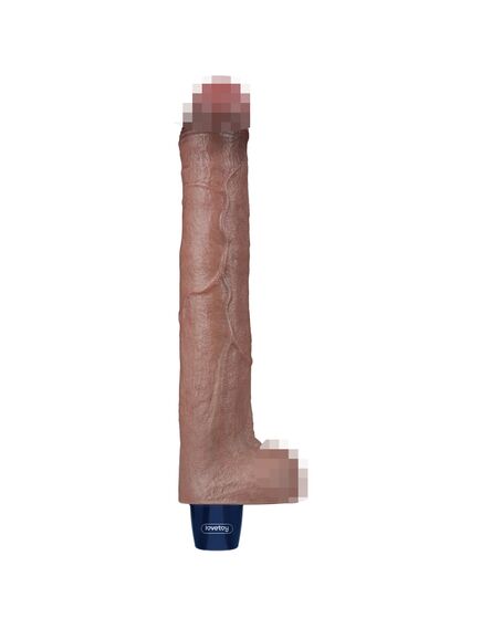 Фаллоимитатор с вибрацией REAL SOFTEE 26,5 см 