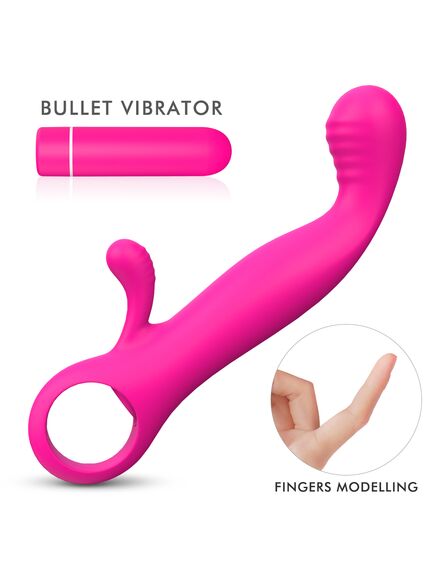 Мини вибратор  с съемной вибропулей Orifinger 