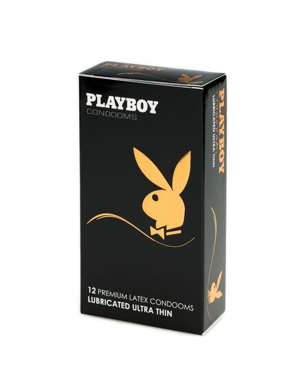 Ультратонкие презервативы Playboy 12 Ultra Thin, 12 шт 