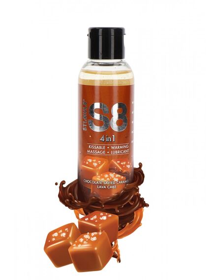 Гель-смазка 4в1 stimul8 SALTED CARAMEL, 125 мл 