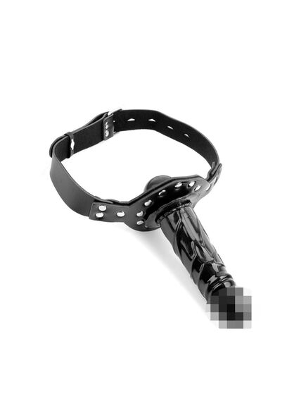 Кляп с фаллоимитатором Deluxe Ball Gag with Dildo 