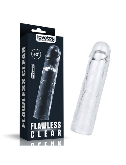 Удлиняющая насадка на член Flawless Clear Penis Sleeve Add 2'' 