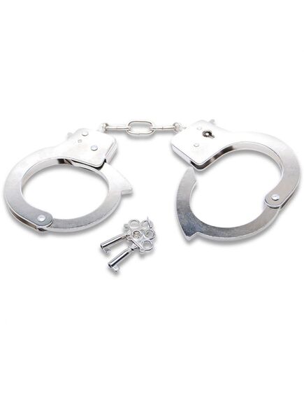 Наручники металлические с ключом Fetish Fantasy Series Official Handcuffs 