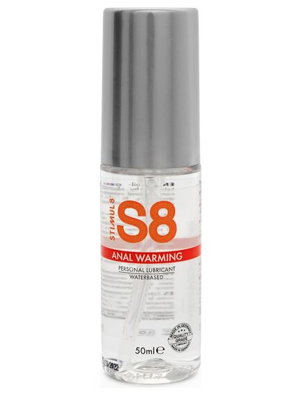 Согревающий анальный лубрикант Stimul8 Warming Anal Lube - 50 мл 