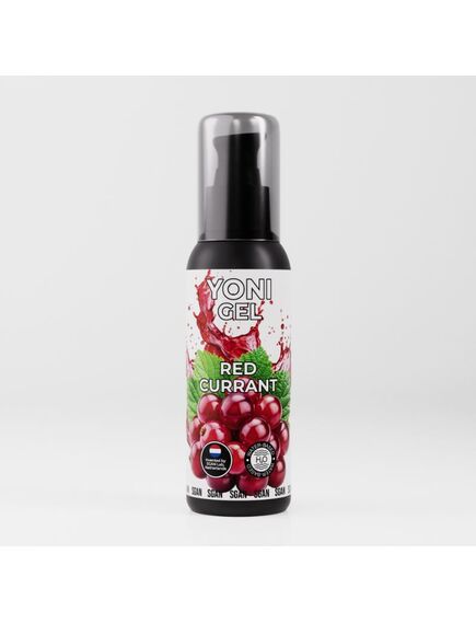 Лубрикант для орального секса SGAN YONI GEL со вкусом красной смородины, 100 мл 