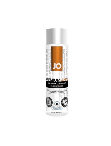 Анальный охлаждающий лубрикант на силиконовой основе JO Anal Premium COOL, 4 oz - 120 мл., Выберите обьём: 120мл 