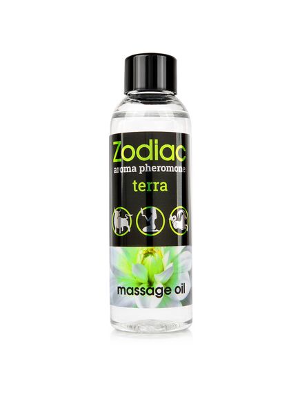 Массажное масло с феромонами ZODIAC TERRA 75 мл 