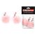 Зажимы для сосков с розовым пушком 
