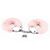 Металлические наручники с розовым пушком , изображение 5