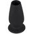 Анальная пробка Lust Tunnel Plug S 7.5 см, черный 
