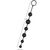 Анальная цепочка "Black Velvets Anal Beads" - 40 см , изображение 3