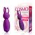 ВИБРОМАССАЖЁР МИНИ цвет фиолетовый L 85 мм D 24 мм , изображение 2