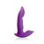 ВИБРОМАССАЖЁР цвет фиолетовый, L 100 мм D 22 мм 