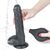 Фаллоимитатор с эякуляцией 10'' Squirt Extreme Dildo - Black , изображение 2