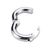 Металлическое эрекционное кольцо с регулировкой от 3см до 4см , изображение 4