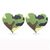 Наклейки на соски милитари Camo Stars and Heart Nipple Pasties (2 Pack , изображение 2