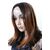 Парик с гладкими мелированными волосами 