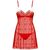 Сорочка Obsessive Claussica Babydoll (XL/2XL) , изображение 5