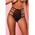 Трусики с высокой посадкой M Black 