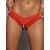 Красные трусики с доступом со стимулирующей нитью бусин L/XL, Выберите размер : L/XL 