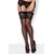 Чулки Obsessive Black 810 stockings (S/M), Выберите размер : S/M 